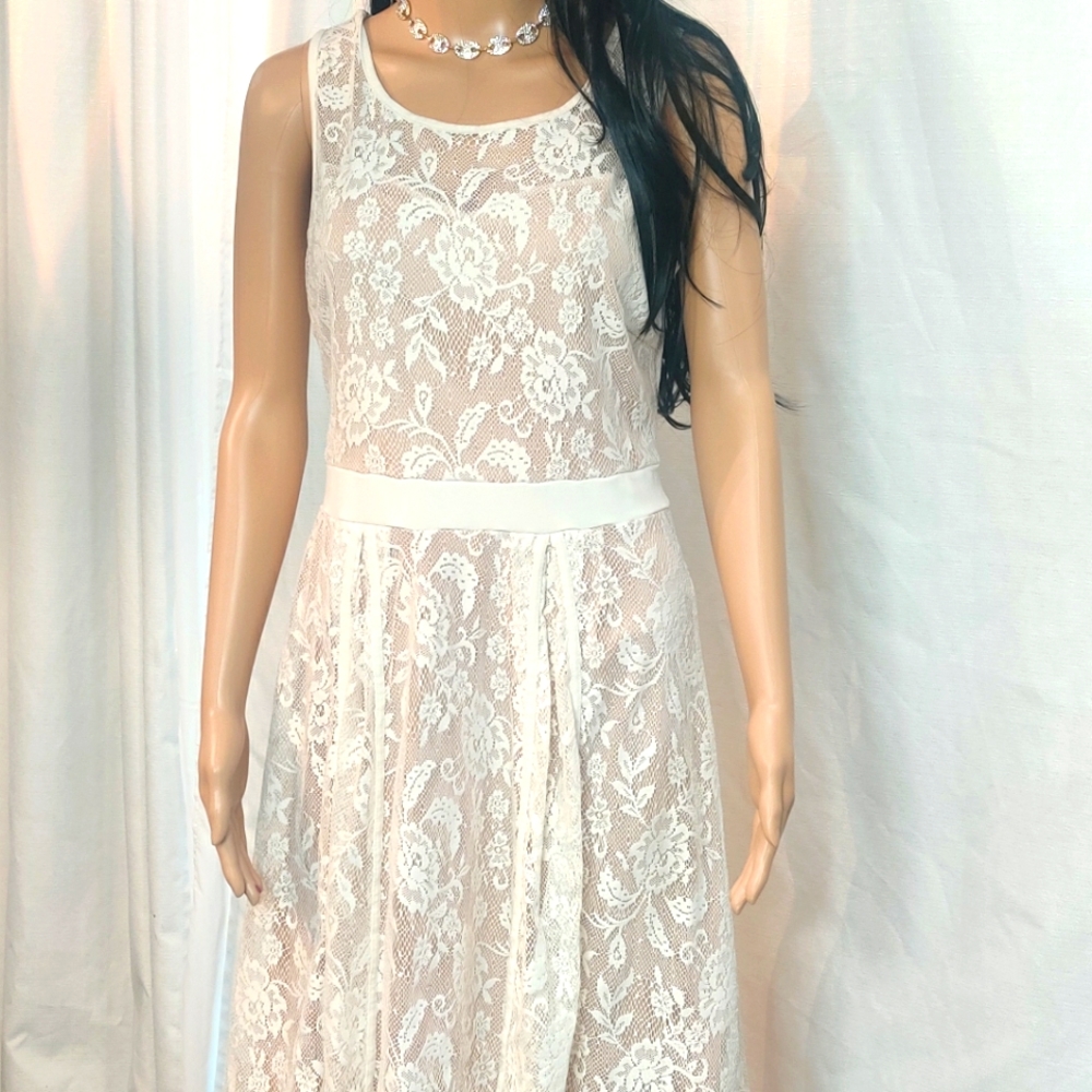 White dress